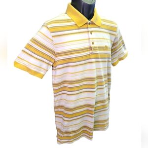 Timberland Striped Short Sleeve Polo‎ Shirt sz M